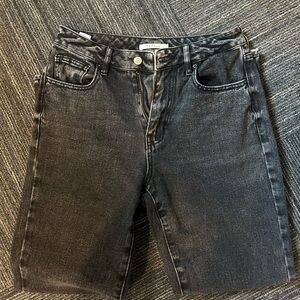 PacSun Black Straight Leg Jeans